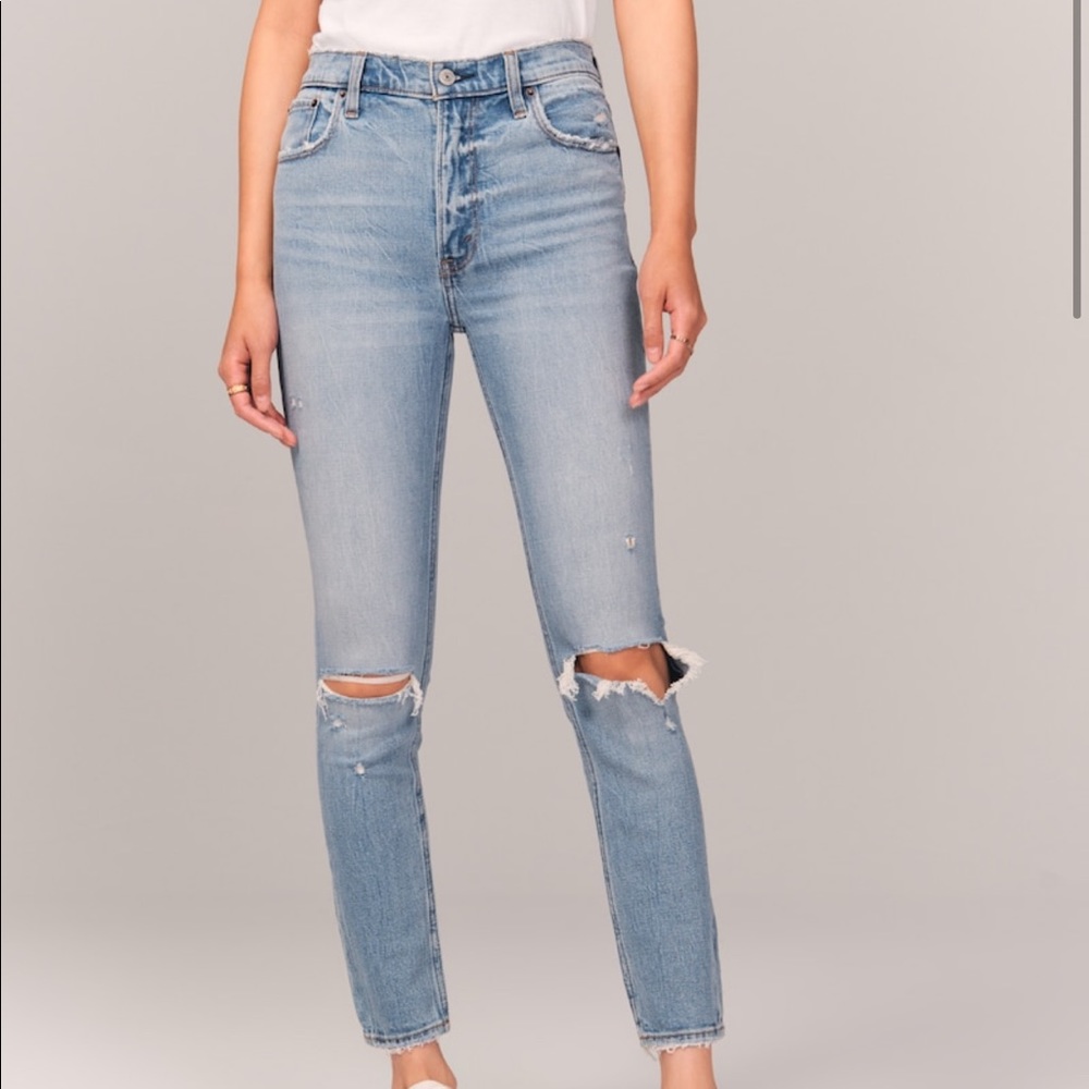 Abercrombie & Fitch High Rise Skinny Jeans